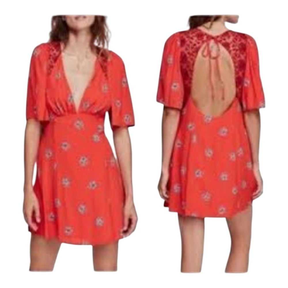 Free People Mockingbird Mini Dress Size 2